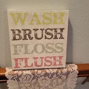 Bathroom Canvas